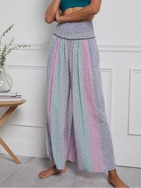 Anthropologie wide leg pants
